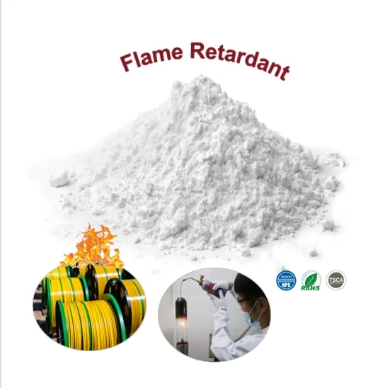 Substituição de matérias-primas de qualidade industrial Trioxido de antimônio FR PVC V0 V1 aditivos retardadores de chamas