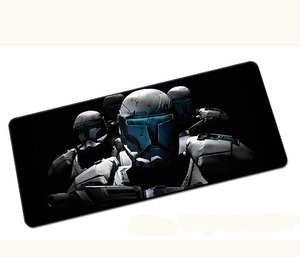 Neopreno Extra Grande Plain Đen Telefon Gói Cho Mat Mousepads Tấm Lót Chuột CuộN - Product Image 6