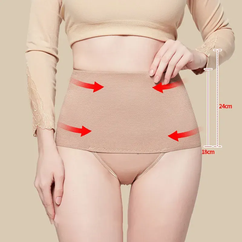 Frauen Taille Trainer Shape wear Body Shaper Schlankheit gürtel Hohe Taille Kurze Bauchs traffung Nahtlose Riemen Feste Kontrolle Höschen