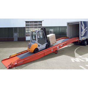 Hydraulic <strong>Container</strong> Mobile Truck <strong>Loading</strong> <strong>Platform</strong> Cargo Dock Leveller Edge Ramp Portable Heavy for <strong>Loading</strong> <strong>Containers</strong> - Product Image 1