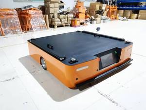 Robot de navegación de código QR inteligente, nuevo diseño, almacén de gestión de materiales, Vehículo automatizado, Robot AGV - Product Image 3