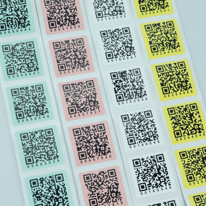 Özel baskı seri ardışık numarası değişken veri barkod QR kodu baskılı etiket çıkartmaları - Product Image 3