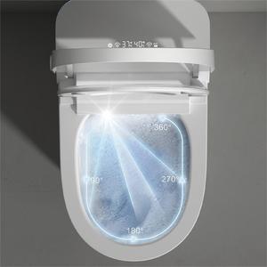 タンクレスデザインとビデ機能内蔵の細長いスマートトイレ - Product Image 4