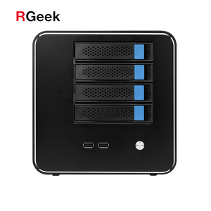 RGeek Mini ITX Motherboard DC 12V PC NAS <strong>Computer</strong> 4 Bay 3.5&quot;HDD J1900 USB3.0*2 USB2.0*2 Server <strong>Cloud</strong> - Product Image 3