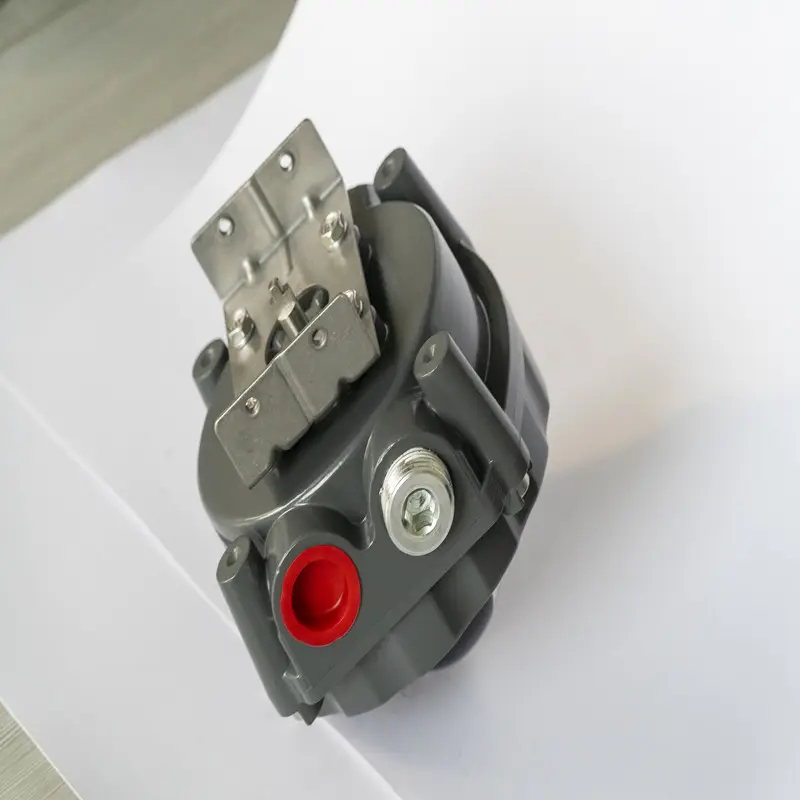 Пневматический клапан механический концевой выключатель Черный огнестойкий клапан мониторинг концевой выключатель коробка