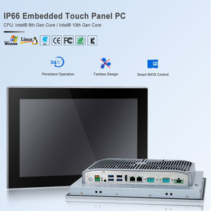 Oem 12 Pulgadas IP66 Impermeable Integrado 8th Gen Intel Industrial Pc Industri Computadora Pantalla Táctil Computadora Hmi Industrial Panel Pc - Product Image 3