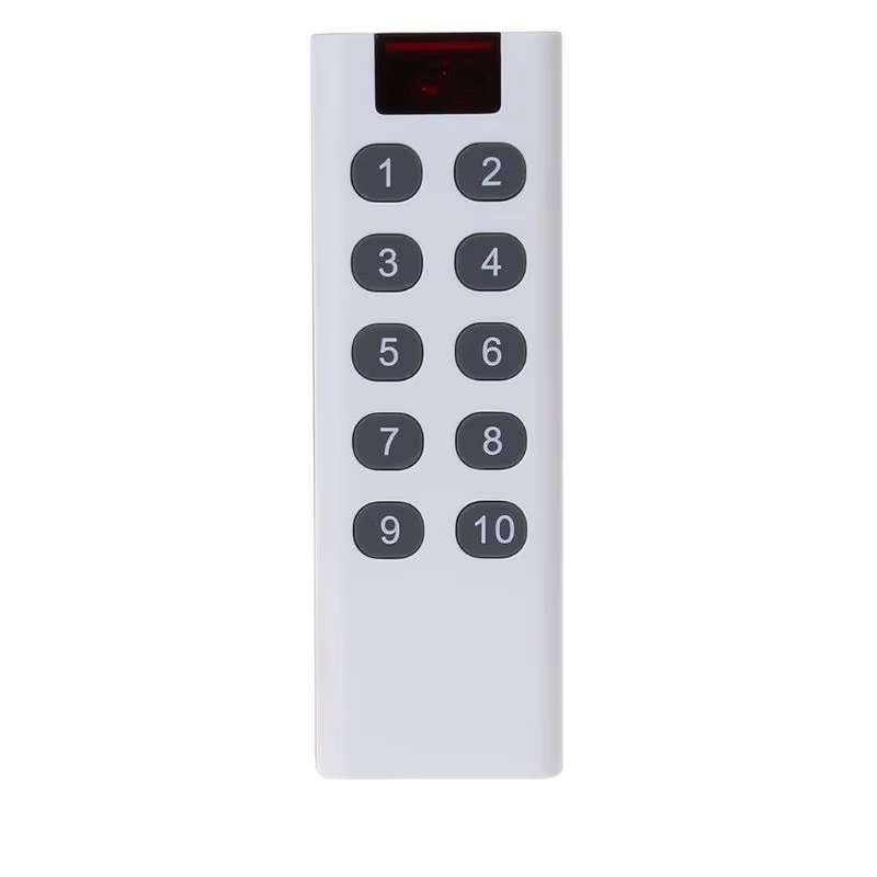 White 10 Button