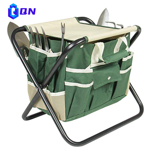 5 temel kazma ile sıcak katlanır tabure saklama çantası bahçe araçları kiti kolu seti kazma kesme ergonomik ve küçük bahçe el - Product Image 1