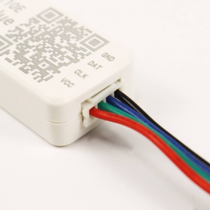 Контроллер пикселей SP110E с синим зубом для WS2811 WS2812B SK6812 RGB RGBW APA102, Светодиодная лента, Управление приложениями для телефона RGB, управление пиксельным светом - Product Image 2