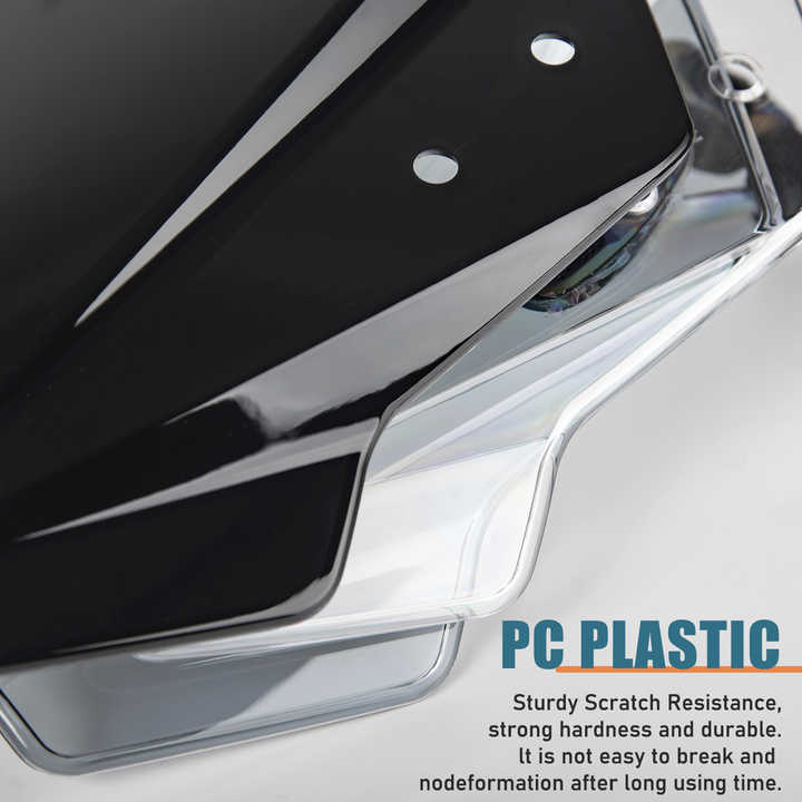 XXUN Motorcycle WindShield Windscreen with Bracket Universal All Years for Yamaha Kawasaki BMW Suzuki Ducati Accessories
