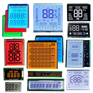 Fabrik billig monochrome LCD-Modul benutzer definierte 7 14 Segment LCD-Anzeige mit tn htn stn fstn va Bildschirm - Product Image 3