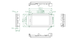 5 pollici Ip65 Tablet Pc finestra Linux Android robusto incorporato schermo Lcd tutto in un pannello industriale Pc Computer