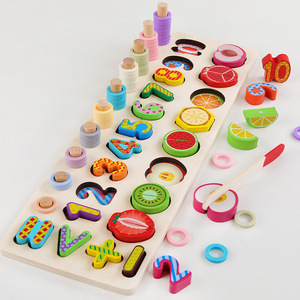Educeducational Toy Color Children Colorful Intelligent Pocket Size Mini Robot Silicon Harvest Wooden Geometric <strong>Shape</strong> <strong>Sorting</strong> to - Product Image 1