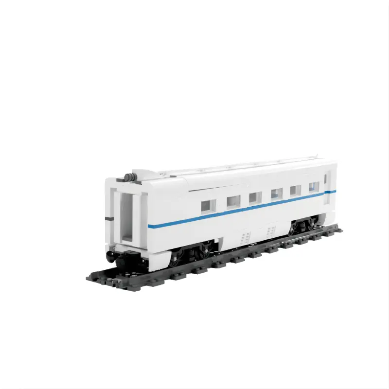 Mold KING 12002 MOC World Railway The CRH2 treno ad alta velocità giocattoli per bambini regali per ragazzi telecomando treno Building Blocks mattoni