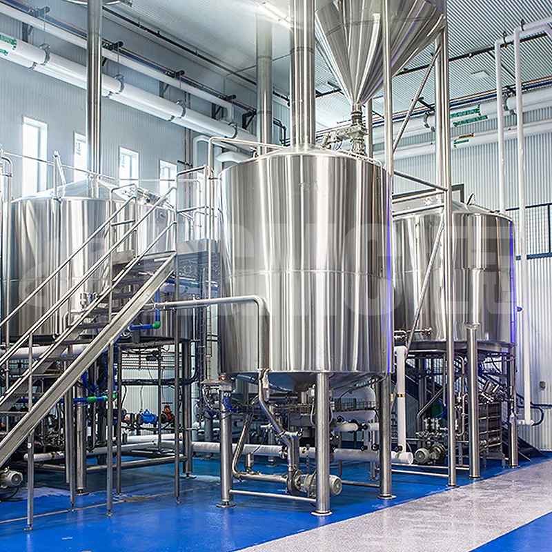 1000L 2000L 3000L 5000L endüstriyel bira bira mayalama sistemi ekipmanları tahıl üretim taslak bira yapma makinesi