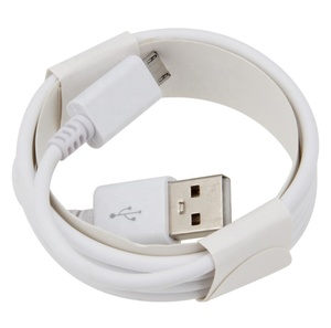 สายชาร์จ V8สายเคเบิล Micro USB สีขาว1M,สายชาร์จเร็วซิงค์ข้อมูล5Pin สำหรับโทรศัพท์มือถือ Android - Product Image 1