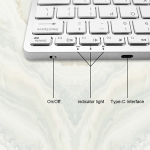 COUSO OEM ODM Ultra Thin <strong>Keyboard</strong> &amp; Mouse Ergonomic Mini Rechargeable <strong>Keyboard</strong> Wireless 2.4G Bluetooth <strong>Keyboard</strong> and Mouse Combo - Product Image 4