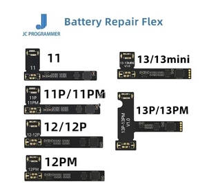 Cable flexible de batería JCID para iPhone 11 15 Pro Max Mini programador V1SE adaptador de repuesto de alimentación de etiqueta externa para teléfonos móviles - Product Image 1