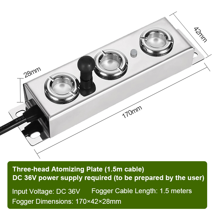 3 Heads Without Power supply