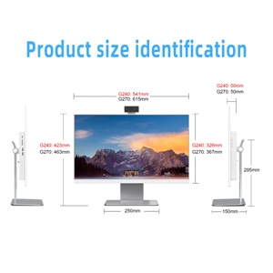 <strong>Custom</strong> Configurations 23.8 Inch All-In-One <strong>Desktop</strong> AIO <strong>Computer</strong> Fast Core I3 I5 I7 LCD Display All-In-One PC - Product Image 3
