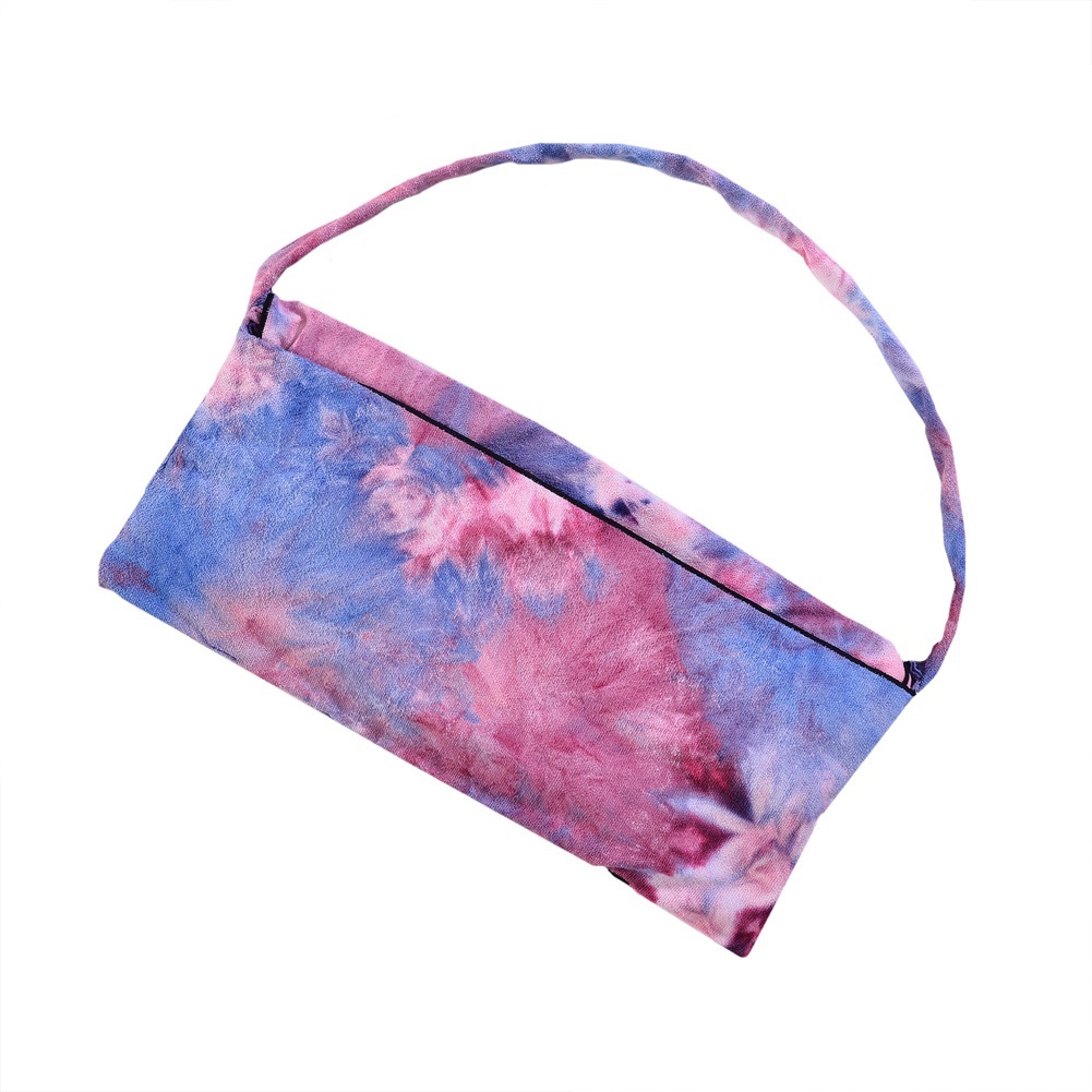 Violet tie-dye