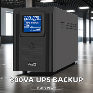 Intelligent 600VA <strong>UPS</strong> High Load Single-Phase 12V Mini <strong>Backup</strong> Power Supply <strong>Offline</strong> LCD <strong>UPS</strong> for <strong>Computers</strong> and Printers - Product Image 4