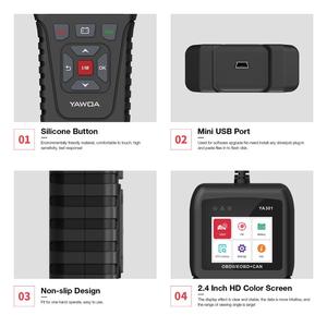 EDIAG-Escáner de código OBDII/EOBD + CAN OBD2, herramienta de diagnóstico automático con función de detección de batería de coche, OBDII/EOBD +, 2, 1, 2, 2 - Product Image 6
