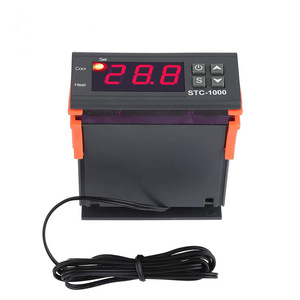 Controlador de temperatura Digital de 110-220V, interruptor de termostato de microordenador con Cable de 1M, 2 unidades - Product Image 4
