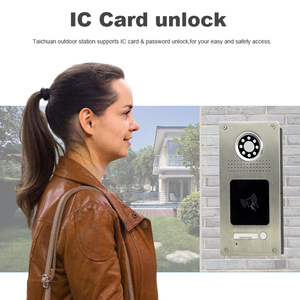 <strong>Factory</strong> Wholesale IP Video Doorbell Support Card Unlock POE Video <strong>Intercom</strong> <strong>System</strong> - Product Image 4