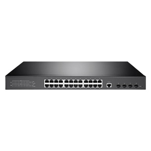Iee 802.1Q สวิตช์อีเธอร์เน็ตสวิตช์แบบ3เลเยอร์10GB QoS ACL - Product Image 1