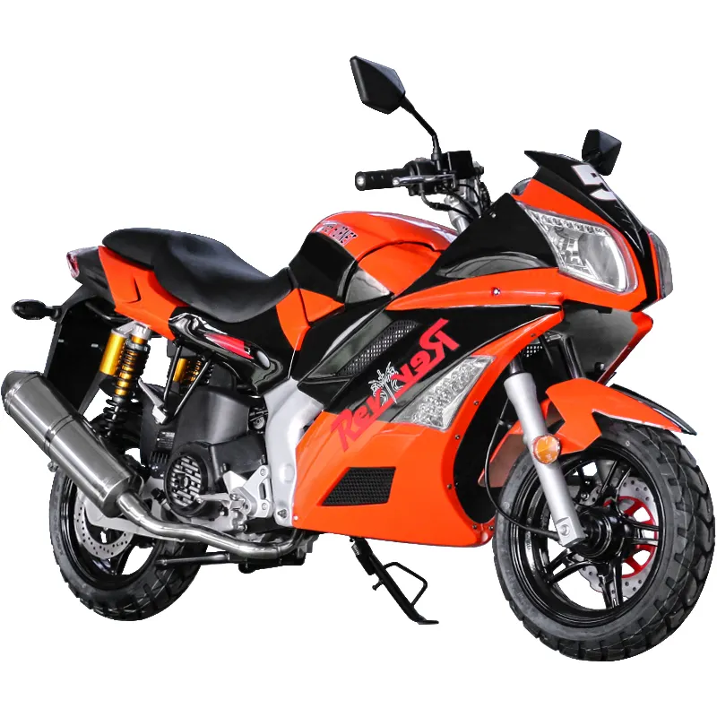 Уличный мотоцикл Модернизированный GY6 150cc мотоцикл полностью автоматический с CVT трансмиссией