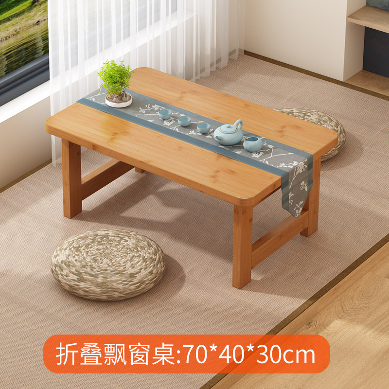 Encantadora mesa plegable para ventana salediza - Color original (70*40*30)