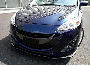 Otomatik vücut sistemleri Pp geniş gövde kiti ön dudak Mazda5 için 2011 2012 2013 2014 2015