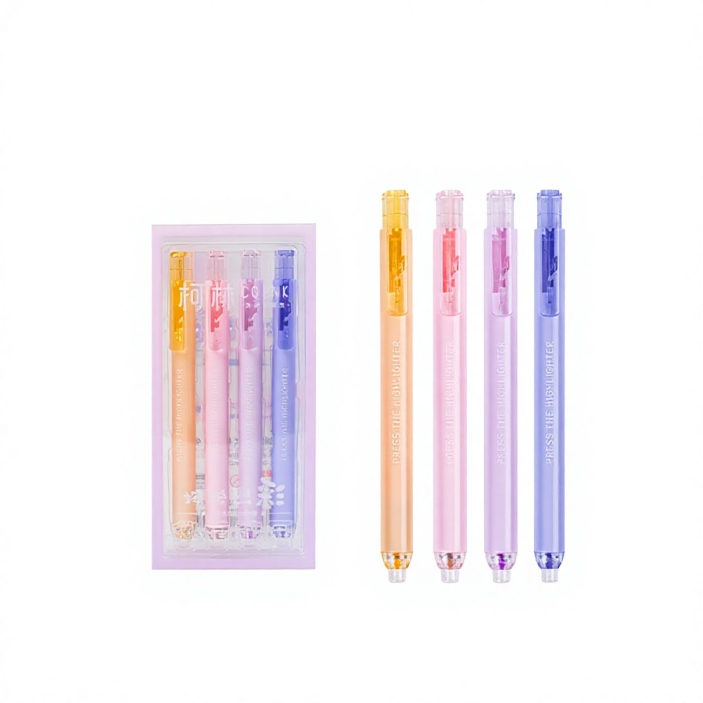 Pedido Morado: 4 Bolígrafos por 1 Caja