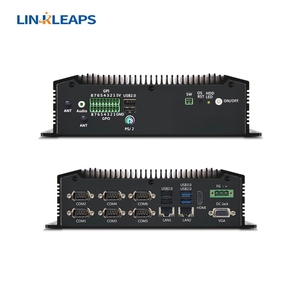 Linkleaps J1900工业电脑无风扇迷你嵌入式电脑，双GbE局域网6 RS232 RS485 16 GPIO通道库存 - Product Image 5