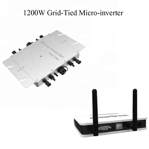 על רשת מיקרו מהפך Hopewind 1400W 120V C מים משאבת מיקרו שמש מהפך עם WiFi צג יכול להיות paralleded שמש מערכת - Product Image 2