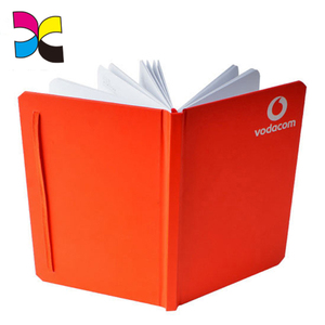 Cuaderno de papel de diseño personalizado, cuaderno de páginas en blanco, cuaderno con banda de cinta - Product Image 1