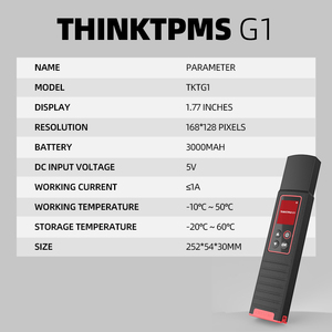 Thinktpms G1 TPMS Car Tire Pressure Diagnosis Tool for Universal Sensor Activation <strong>Programming</strong> <strong>Learning</strong>