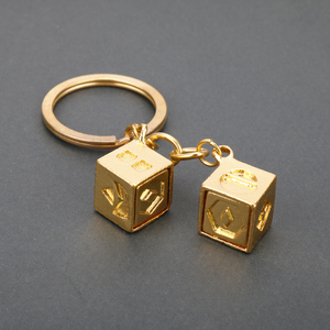 <span class=keywords><strong>Han</strong></span> <span class=keywords><strong>Solo</strong></span> May Mắn Xúc Xắc Keychain Cuối Cùng Jedi Mặt Dây Chuyền Móc Chìa Khóa Cho Phụ Nữ Người Đàn Ông Người Hâm Mộ Xe Keyring Đồ Trang Sức Thả Vận Chuyển - Product Image 2