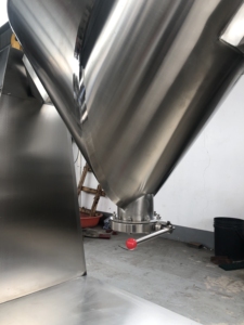 Küçük toz mikser makinesi/kuru V Blender / V koni mikser pirinç tozu mikser makinesi 10 Kg karıştırma makinesi modeli St10t Lab mikser - Product Image 4