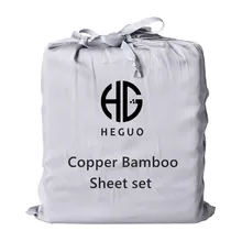 Copper Bed Sheet and Pillowcases