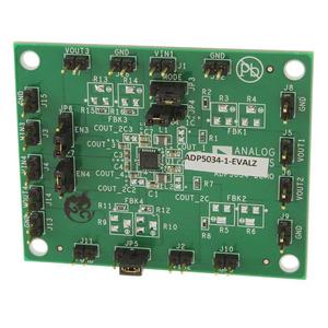 บอร์ด ADP5034-1-EVALZ EVAL สำหรับ ADP5034-1 DC & ac/dc (Off-Line) บอร์ดประเมินผล SMPS - Product Image 1