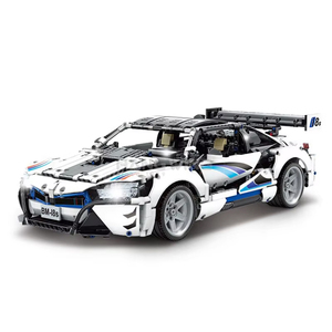 1:10 Rc uzaktan parça spor tuğla oyuncak seti I8s blok seti 2110 adet radyo kontrol yapı taşı spor araba - Product Image 1
