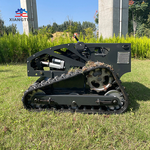 Hot bán công suất cao rasenroboter theo dõi Máy cắt cỏ Robot Thông Minh DIY Zero biến Robot Máy cắt cỏ điều khiển từ xa - Product Image 3