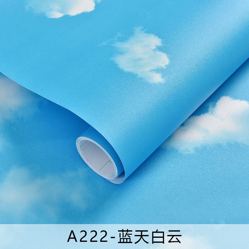 A222 blue sky and white clouds-60cm wide1m long
