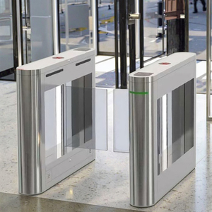 Venta caliente de lujo Swing Barrier Speed Gate Torniquete Sistema de seguridad de control de acceso para gimnasio y edificio de oficinas - Product Image 1