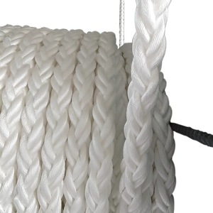 Cuerda trenzada de HDPE Náutica de uso de fábrica Dapoly, cuerda trenzada de PVC de poliéster tejida para paquete, hecha de Material PP - Product Image 1