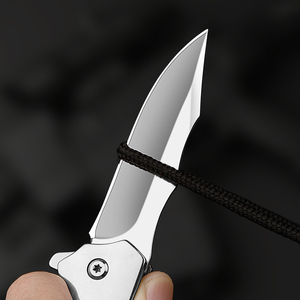 Yüksek sertlik paslanmaz çelik çok fonksiyonlu kamp için hayatta kalma aracı açık katlanır ahşap çakı OEM - Product Image 5