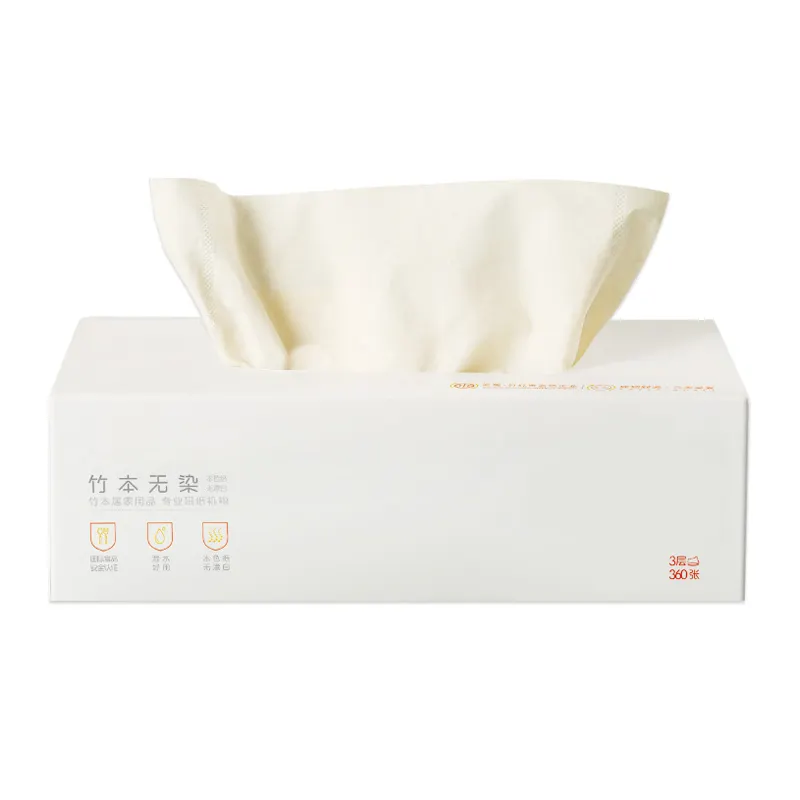Top Sale Guaranteed Quality Soft Promotional Bamboo Facial Tissue facial box tissue paper