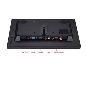 Portable <strong>Small</strong> HDM <strong>Monitor</strong> 12 &quot; TFT <strong>LCD</strong> Screen CCTV Display USB HDM VGA AV <strong>BNC</strong> Audio Remote Control for Security Camera - Product Image 4